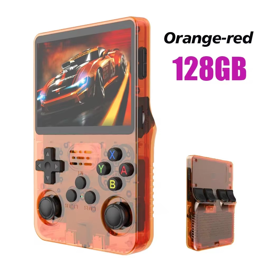 NEW  Retro Handheld Game Console Linux System 3.5 Inch IPS Screen Portable Pocket Video Player 64GB 128GB Games Kid Gift