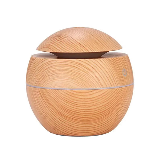 Household Wood Grain Air Humidifier Purifier Aromatherapy Machine Usb Ultrasonic Sprayer Aromatherapy Office Humidifier