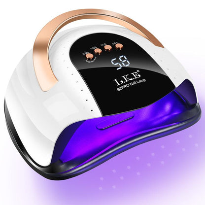 Lkenail UV LED Nail Lamp Autumn Gifts, SUN S2 Fast Nail Dryer, Nail Curing Light with 52 LED Beads, LCD Touch Screen Auto Sensor Nail Lamp Anil Art Tools, Machine for Home Studio Use Nail Manicure Nail Equipment