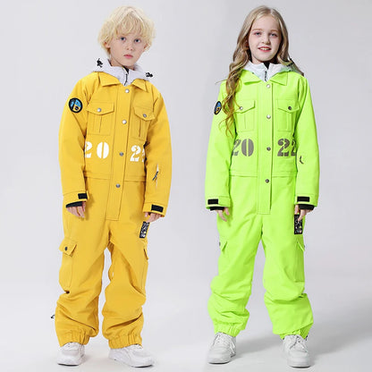 Winter One Piece Snowsuit