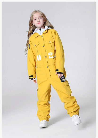 Winter One Piece Snowsuit