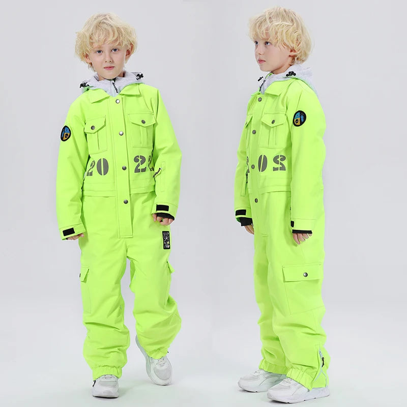 Winter One Piece Snowsuit