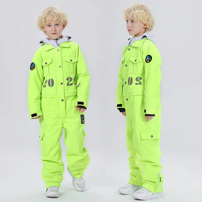 Winter One Piece Snowsuit