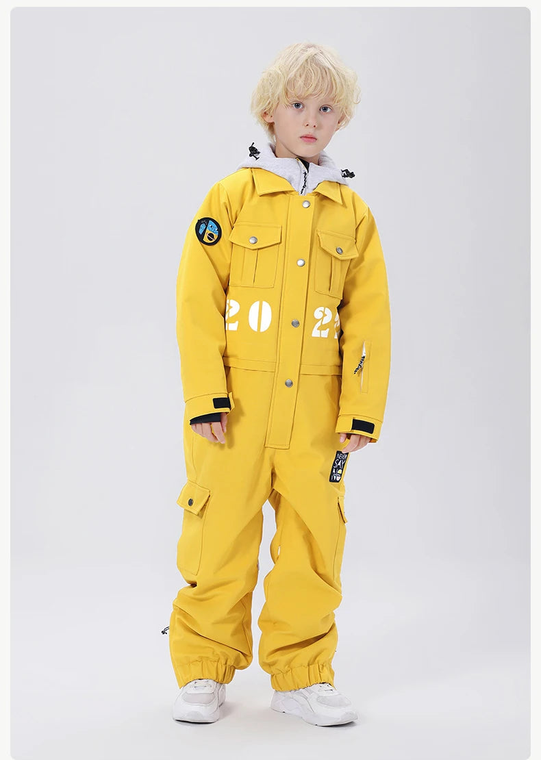 Winter One Piece Snowsuit