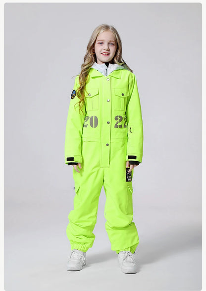 Winter One Piece Snowsuit