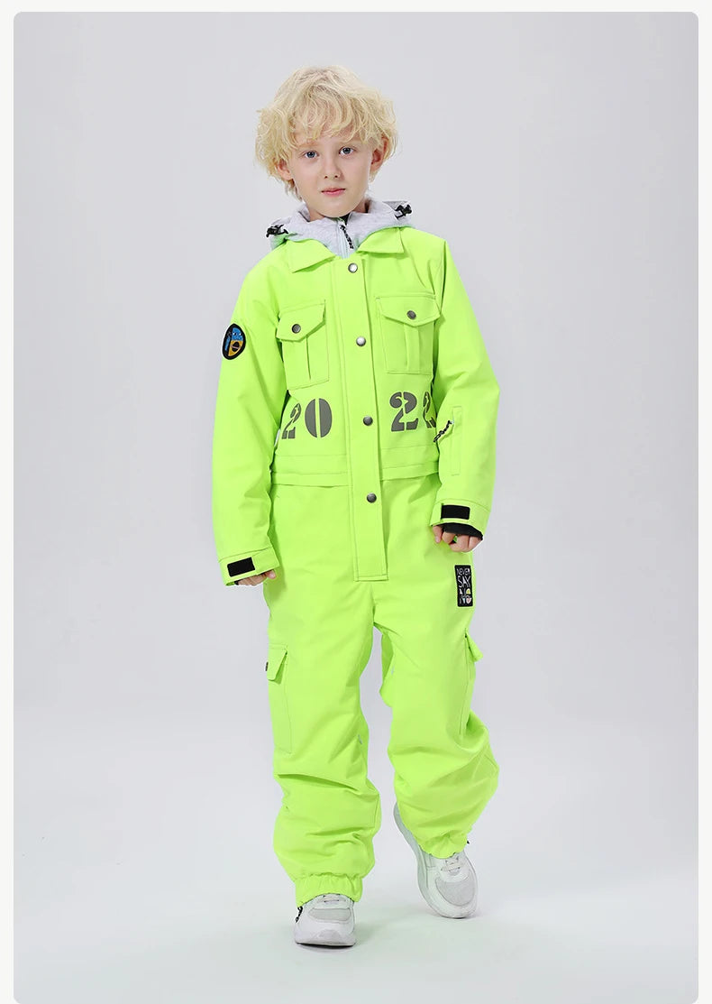 Winter One Piece Snowsuit