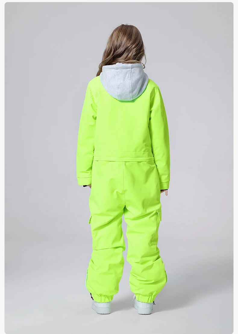 Winter One Piece Snowsuit