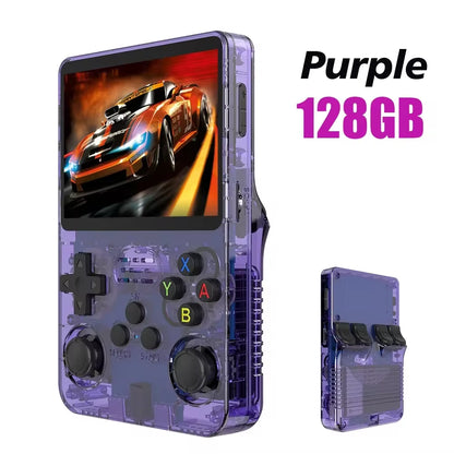 NEW  Retro Handheld Game Console Linux System 3.5 Inch IPS Screen Portable Pocket Video Player 64GB 128GB Games Kid Gift